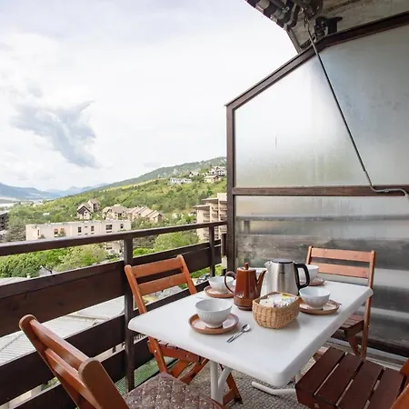 Le Mirador - Studio Avec Balcon Vue Lac Et Montagnes Embrun Exterior foto